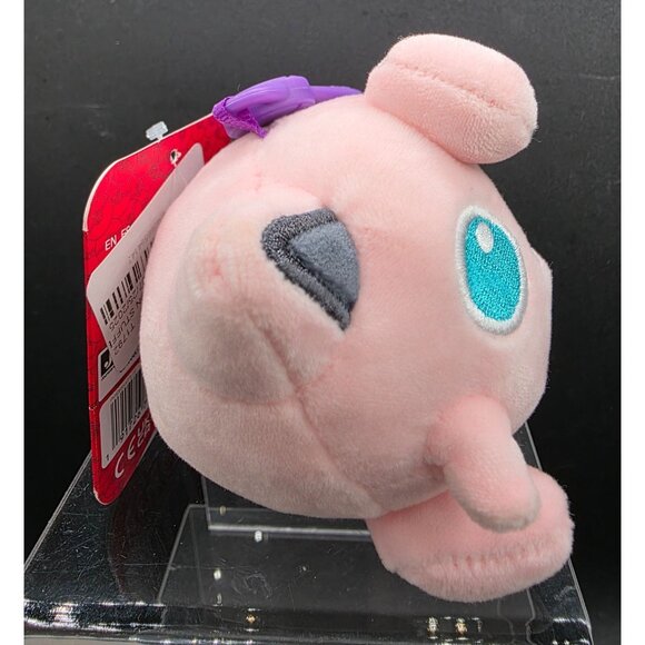 Pokémon Jigglypuff Plush Keychain 4" With Clip - Picture 4 of 6